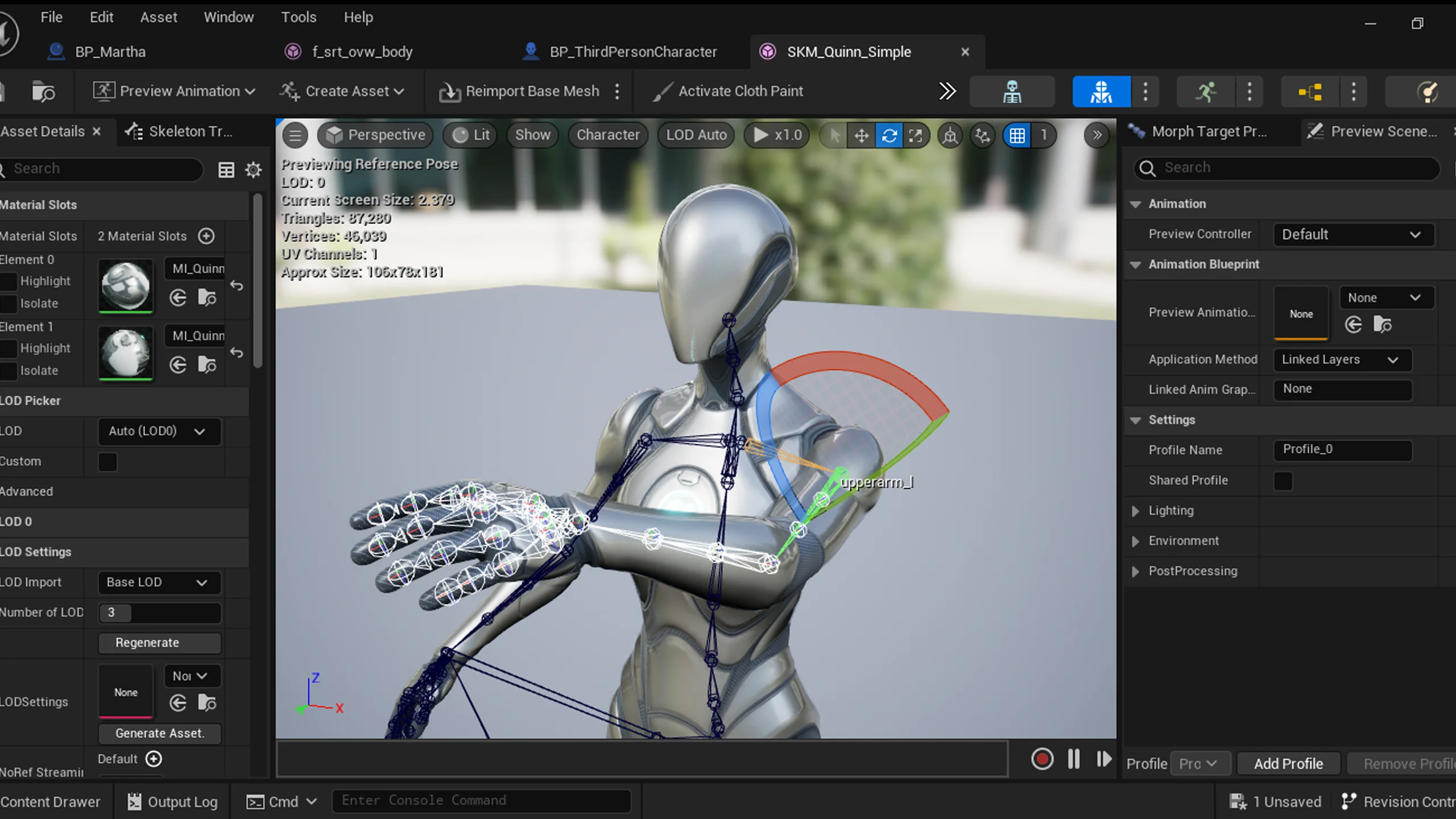 Character Design and Animation With Unreal Engine
